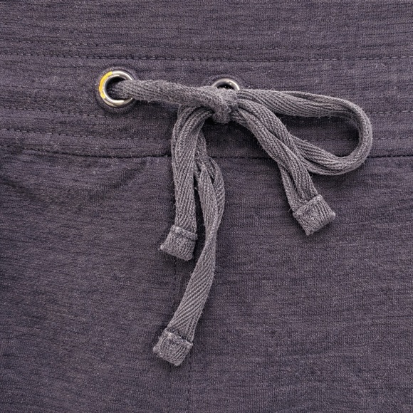 Talbots Navy Drawstring Stretchy Slub Lounge Shorts - Picture 5 of 5